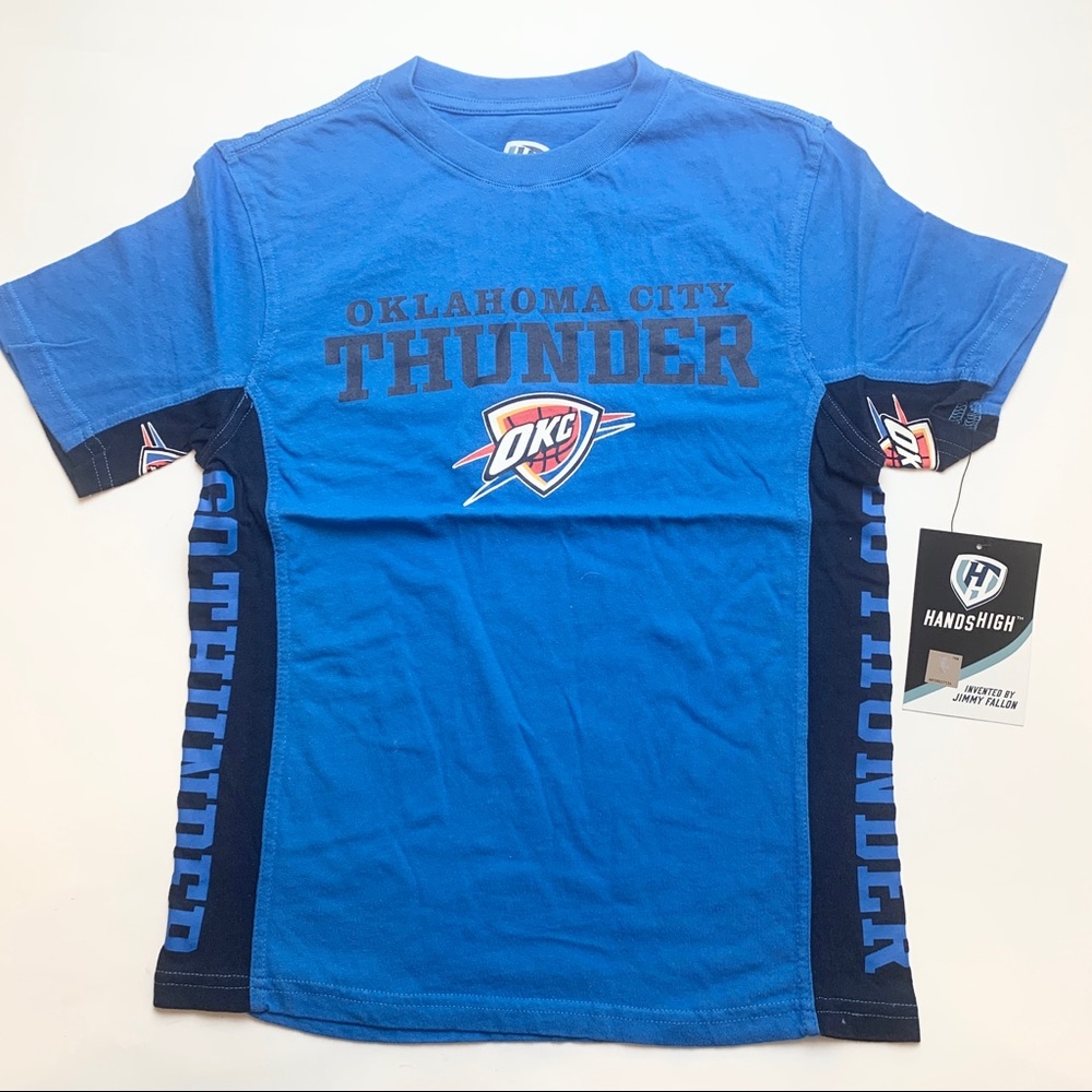 NBA Oklahoma City Thunder Boys T-shirt Size M NEW